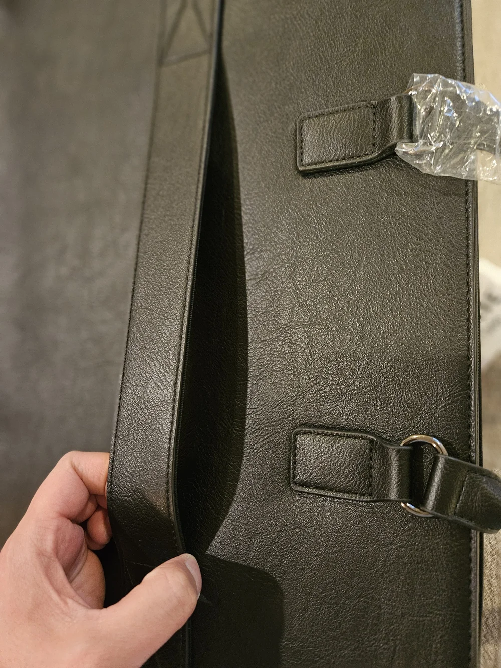 Brand New Multi-Color Zip Wallet Pouch - Black Exterior